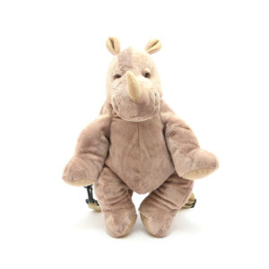 Rhino Back Pack soft toy gift