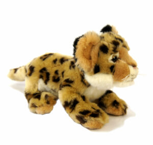 Leopard Floppy Baby Sitting 24cm
